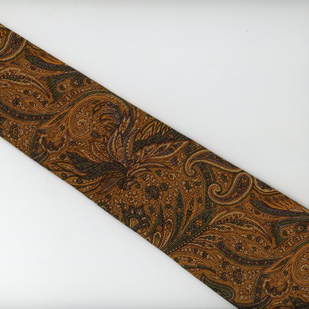 Men's Silk Paisley Tie